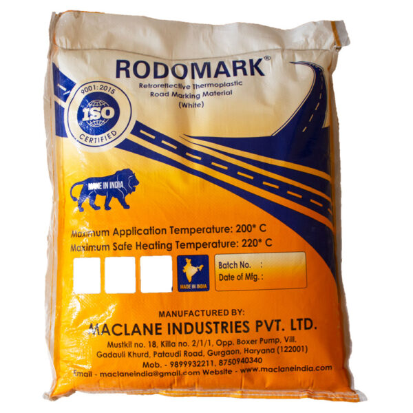 Rodomark Thermoplastic Road Marking Paint White - Image 4