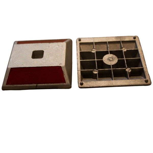 Aluminum Road Stud Red - Image 3