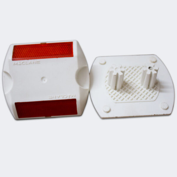 Plastic Road Stud With Shank White - Image 2
